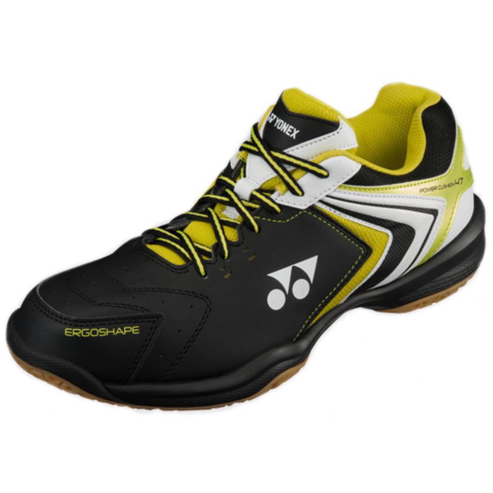 Yonex Power Cushion SHB 47 Mens Indoor Court Shoes Black Lime